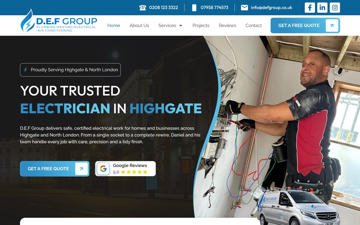 D.E.F Group website